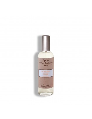 Spray d'ambiance 100 ml poudre d'or