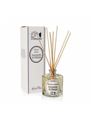 Diffuseur Île de beauté immortelle du maquis 100 ml | Les Lumières du Temps