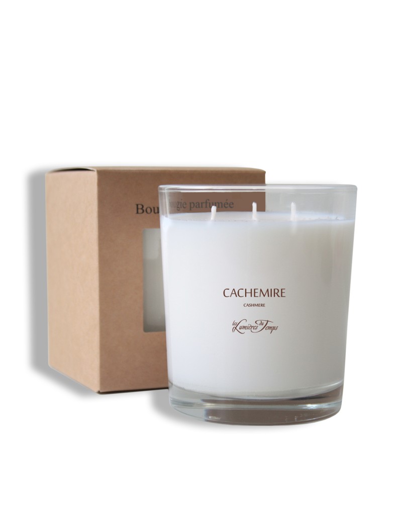 Bougie végétale 600 g Cachemire