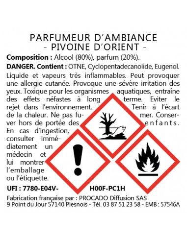 Diffuseur de parfum et sa recharge Luxe TGM 500...