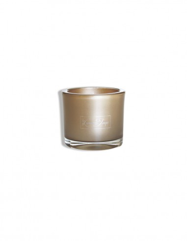 Bougie Luxe PM 200 gr boîte Poudre d'or