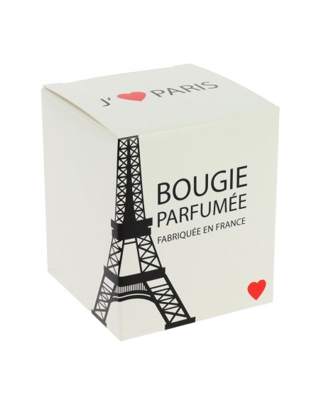 Bougie J'Aime Paris Blanc 180 g