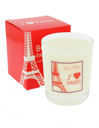 Bougie J'Aime Paris Rouge 180 g