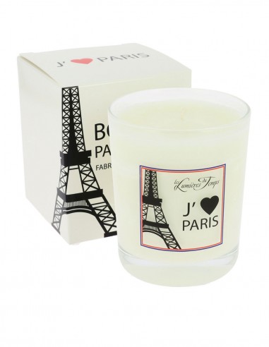 Bougie J'Aime Paris Blanc 180 g