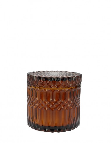 Bougie Facette Ambre 360 g Bois Mystique