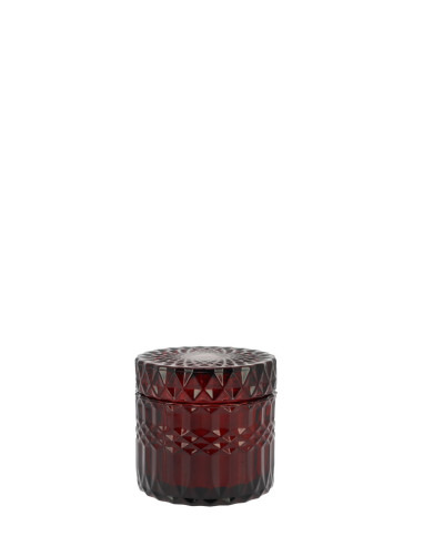 Bougie Facette Rouge 220 g Patchouli
