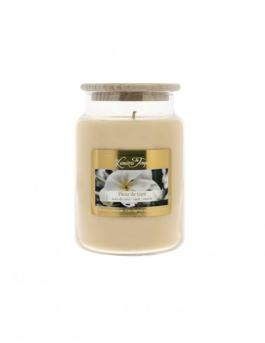 Bougie Cire Colorée 670 g Fleur de Tiaré