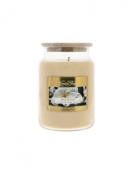 Bougie Cire Colorée 670 g Fleur de Tiaré