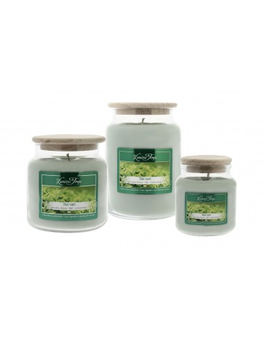 Bougie Cire Colorée parfum Thé Vert