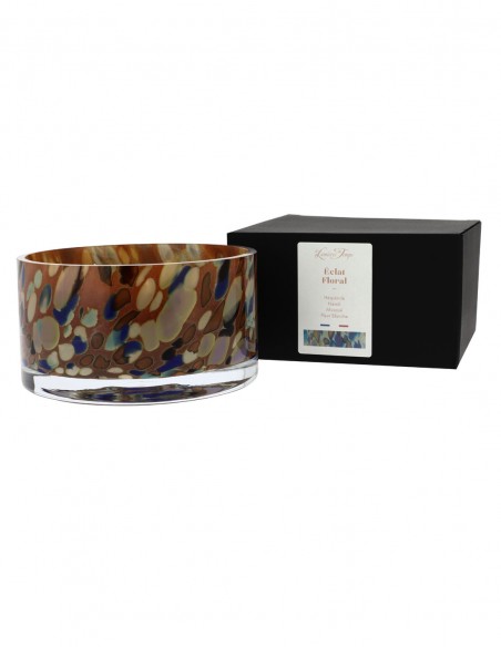 Bougie Prestige 700gr ECLAT FLORAL | Les Lumières du Temps