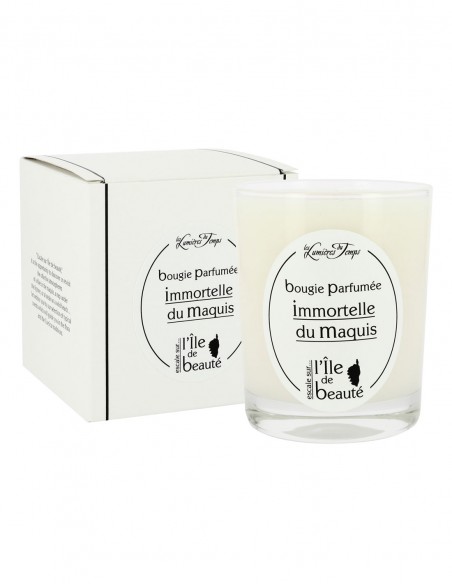 Bougie Escale sur l'Île de Beauté 180 g Immortelle du Maquis