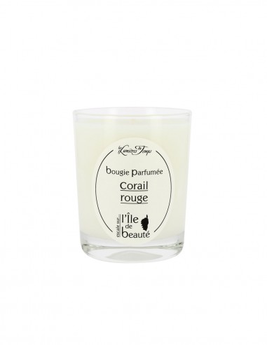 Bougie Escale sur l'Île de Beauté 180 g Corail Rouge