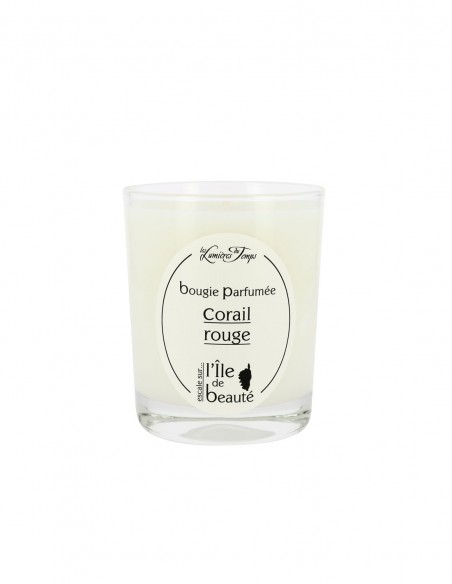 Bougie Escale sur l'Île de Beauté 180 g Corail Rouge