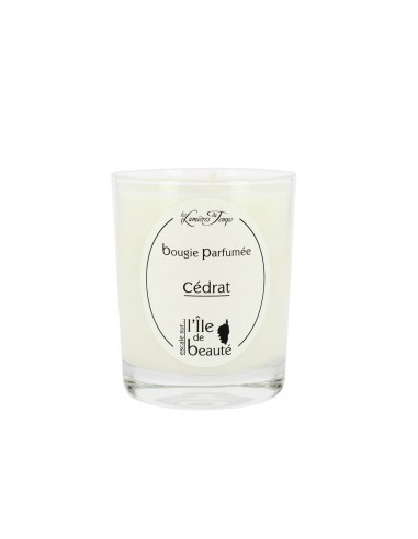 Bougie Escale sur l'Île de Beauté 180 g Cédrat