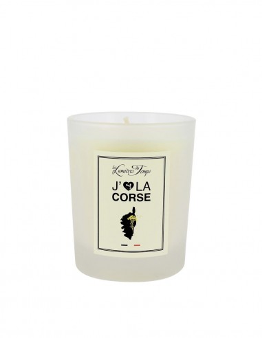 Bougie J'Aime la Corse 180 g