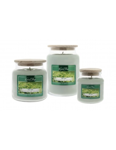 Bougie Cire Colorée Thé Vert