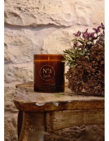 Bougie Signature 290 g N°3 Cuir de Violette