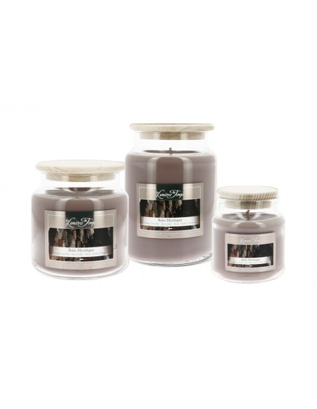 Bougie Collection Cire Colorée parfum Bois Mystique