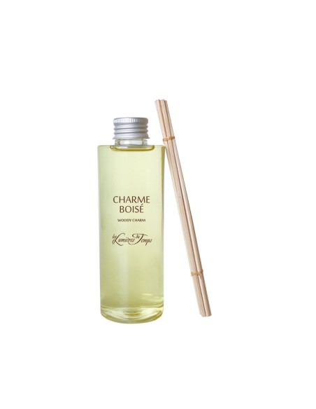 Recharge (Avec Rotins) pour Diffuseur de parfum 200 ml Charme Boisé