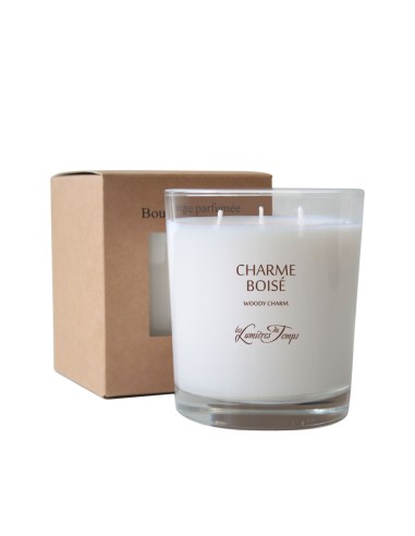 Bougie Végétale 350 g Charme Boisé