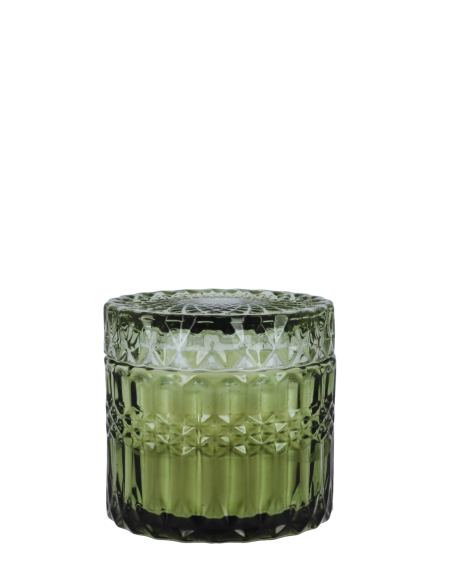 Bougie Facette Verte 360 g parfum Thé Vert