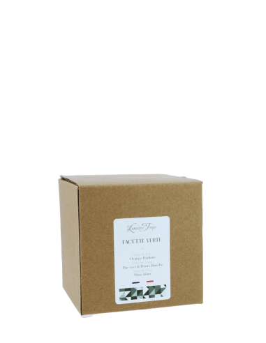 Bougie Facette Verte 360 g parfum Thé Vert
