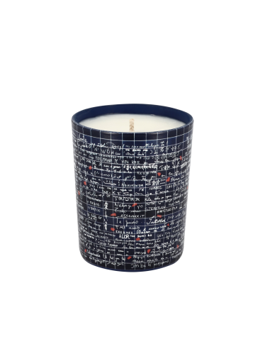 Bougie Le mur des je t'aime 180 g parfum Ambre Noire