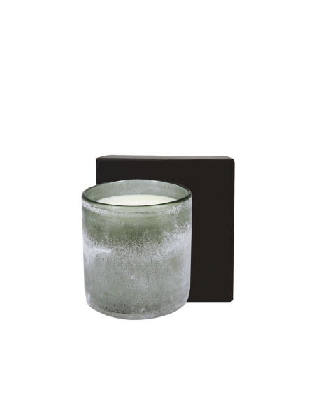 Bougie Cassiopée Verte 430 g Poudre de Riz