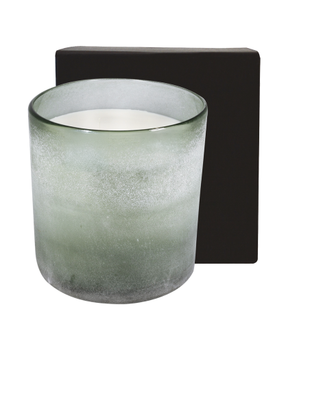 Bougie Cassiopée Verte 3,9 kg parfum Poudre de Riz