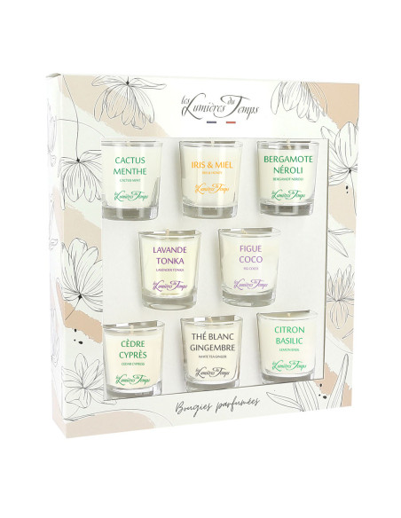 Coffret Découverte DUOS de parfums 8 Bougies 35 g