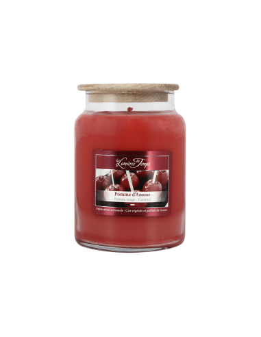 Bougie Cire Colorée 670 g Pomme d'Amour