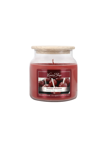 Bougie Cire Colorée 430 g Pomme d'Amour