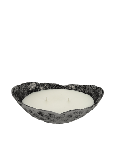 Bougie Olympe Ovale 300 g Platine