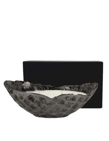 Bougie Olympe Ovale 300 g Platine