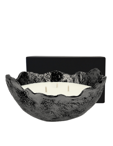 Bougie Olympe Ronde 340 g Platine