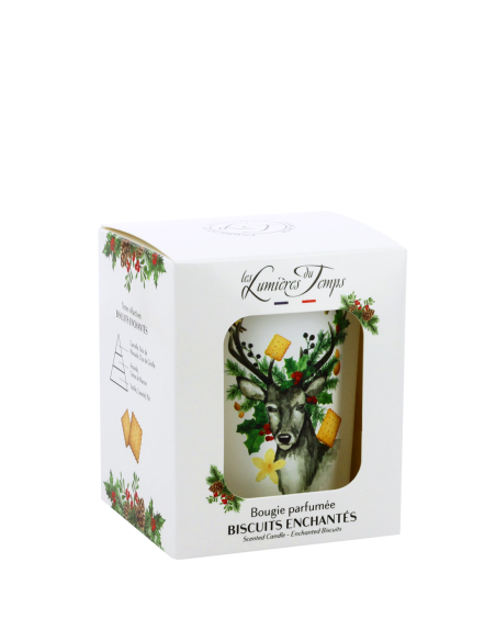 Bougie Traditions Enchantées 180 g parfum Biscuits Enchantés