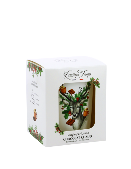 Bougie Traditions Enchantées 180 g parfum Chocolat Chaud