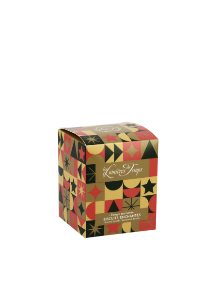 Bougie Chromatik 90 g Biscuits Enchantés livrée dans sa boîte