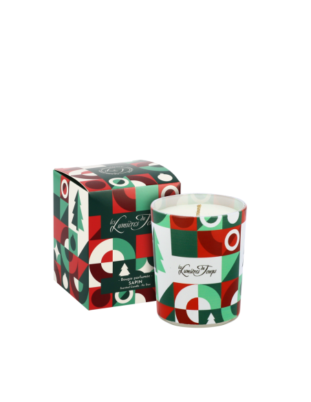 Bougie Chromatik 90 g Sapin livrée dans sa boîte