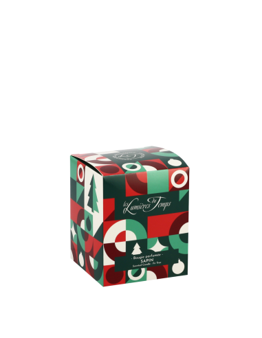 Bougie Chromatik 90 g Sapin offrir à Noël Cadeau idéal