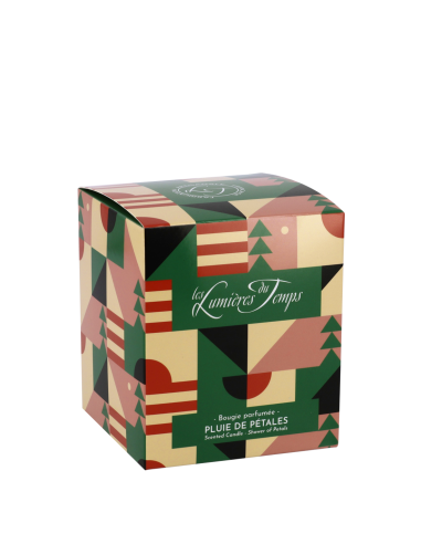 Bougie Chromatik 180 g parfum Pluie de Pétales livrée dans sa boîte