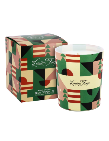 Bougie Chromatik 180 g Pluie de Pétales cadeau de Noël à offrir à votre mère ou votre grand-mère.