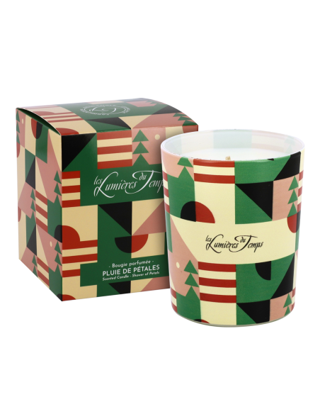 Bougie Chromatik 180 g Pluie de Pétales cadeau de Noël à offrir à votre mère ou votre grand-mère.