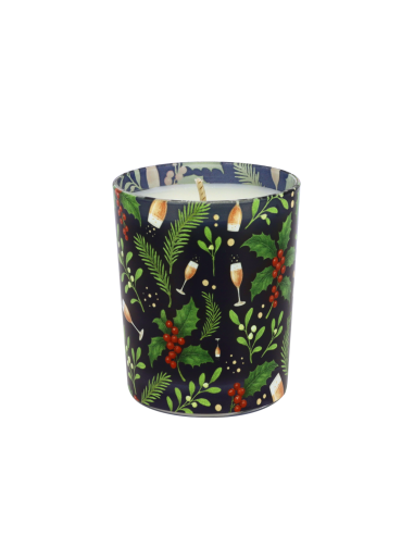Bougie Lumières d'Hiver 180 g parfum  Champagne Rosé