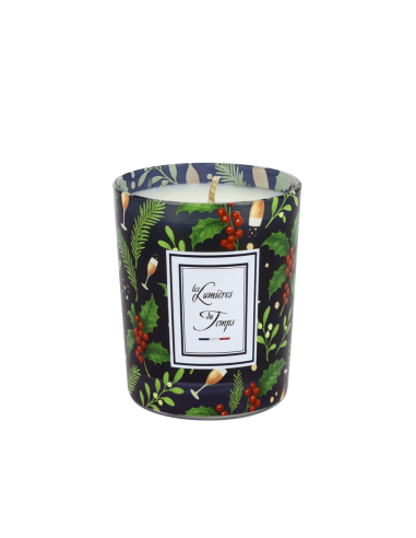 Bougie Lumières d'Hiver 180 g Champagne Rosé