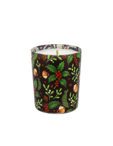 Bougie Lumières d'Hiver 180 g fragrance  Chocolat Chaud