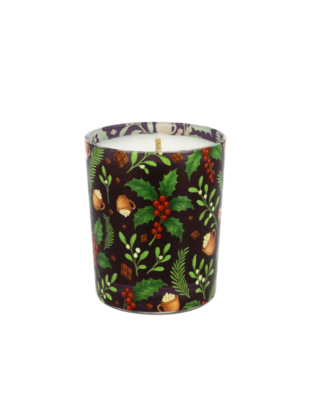 Bougie Lumières d'Hiver 180 g fragrance  Chocolat Chaud