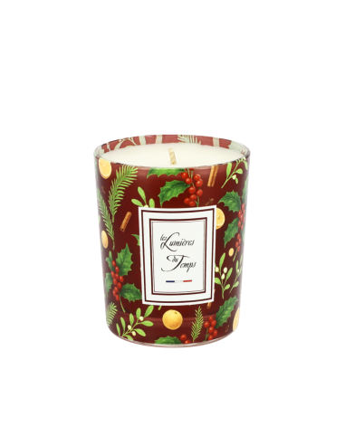 Bougie Lumières d'Hiver 180 g Orange Cannelle