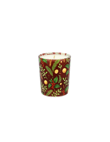 Bougie Lumières d'Hiver 180 g parfum  Orange Cannelle
