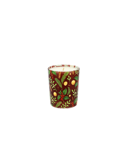 Bougie Lumières d'Hiver 180 g parfum  Orange Cannelle